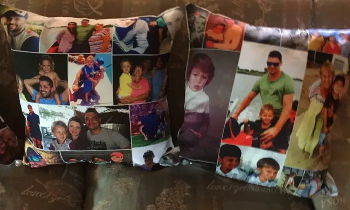 Personalised photo cushion cover - Image 8