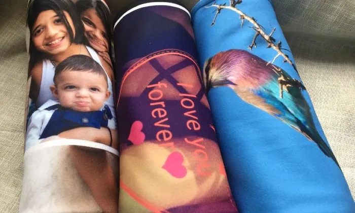 Personalised polar fleece blanket - Image 3