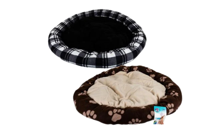 Pet Bed – Fleece Round (90cm Diameter)