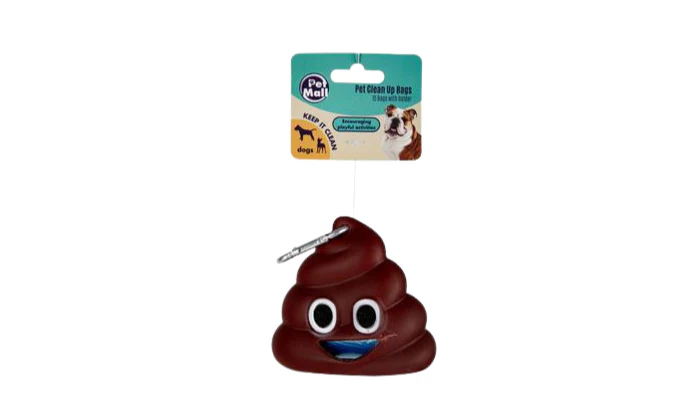 Dog Clean-Up Bags with Holder – 15 Bags