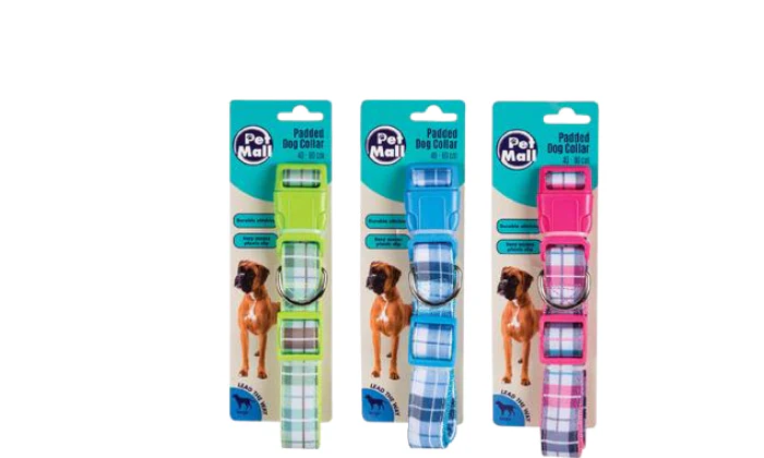 Dog Collar – Tartan Large (40–60cm)