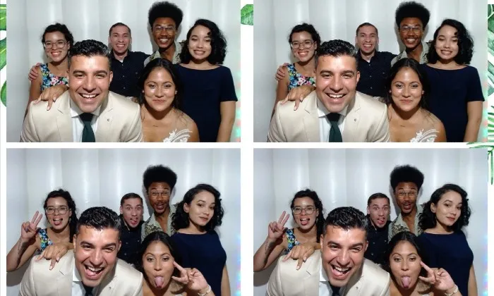 Photo booth hire including props, all digital images, delivery & setup - Image 2