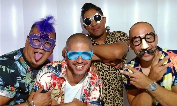 Photo booth hire including props, all digital images, delivery & setup - Image 5