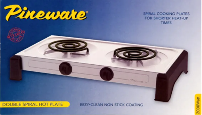 Pineware Double Spiral Hotplate - Image 3