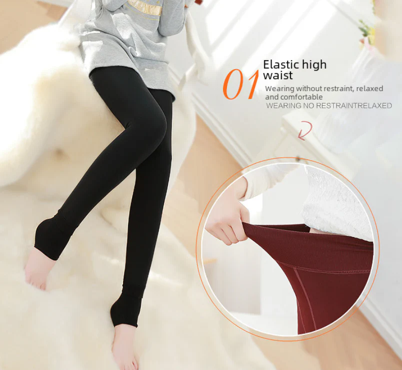 HeatHugger Velvet Thermal Leggings - Image 13