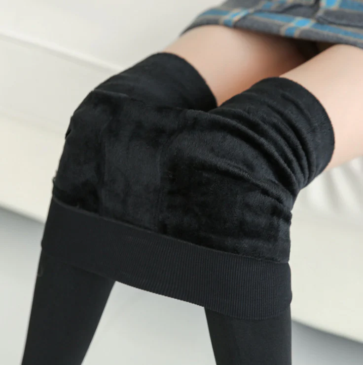 HeatHugger Velvet Thermal Leggings - Image 9