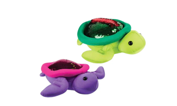 Plush Bright Tortoise with Foam Beads – 32cm