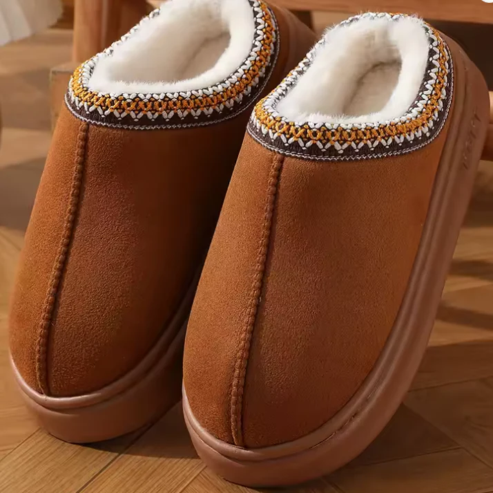 Trendy Plush Ultra Soft Platform Slippers - Image 8