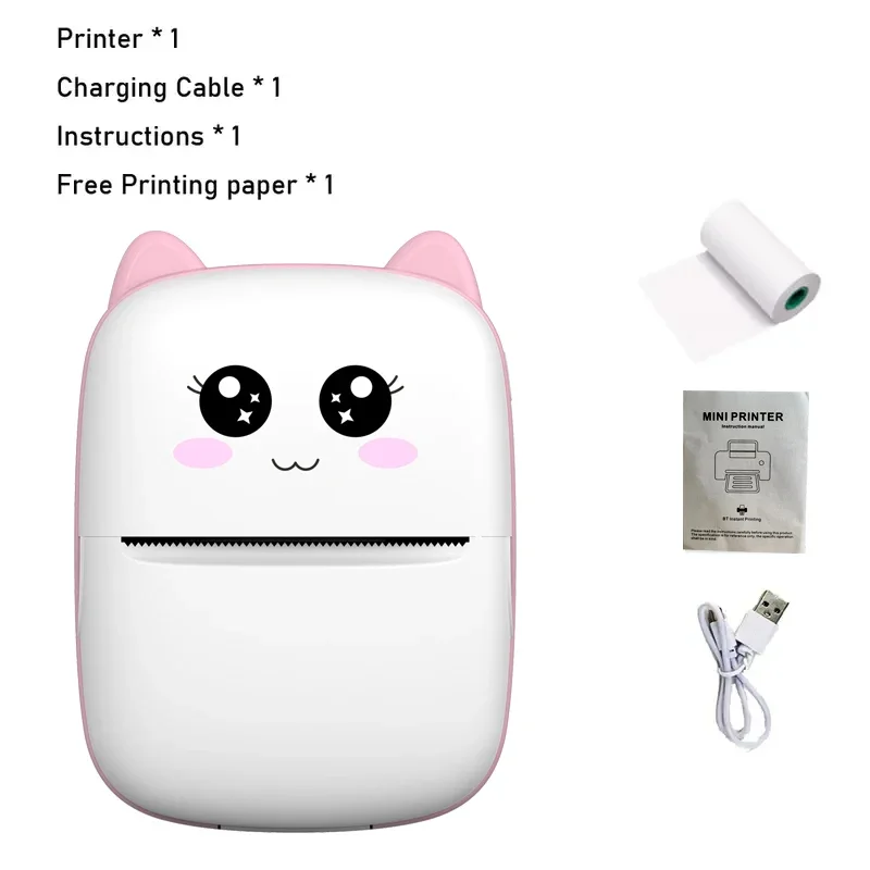 Portable Mini Thermal Printer + 5 FREE Rolls of Printing Paper - Image 10