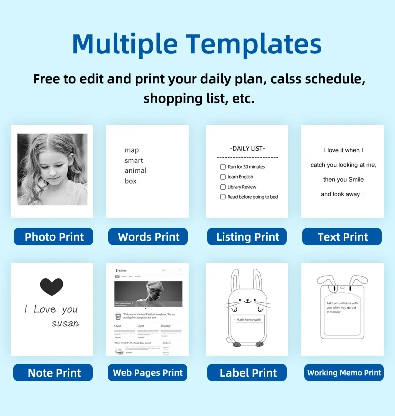 Portable Mini Thermal Printer + 5 FREE Rolls of Printing Paper - Image 5