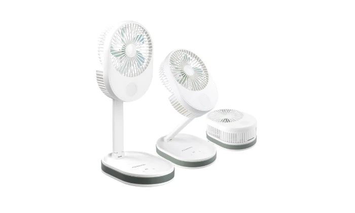 Portable Rechargeable Foldable LED Fan