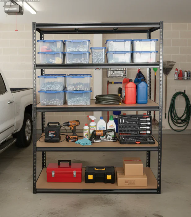 PowerFrame Metal Shelf - 183 x 120 x 45 cm - 275kg/Layer - Image 12
