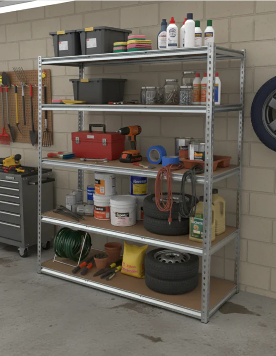 PowerFrame Metal Shelf - 183 x 120 x 45 cm - 275kg/Layer - Image 9