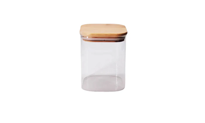 Pristine Bamboo Lid Glass Jar XXL 1.5L Fine Living - Image 2
