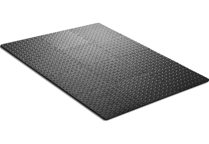 Pro EVA Foam 60*60cm Interlocking Tiles -4pc - Black - Image 5