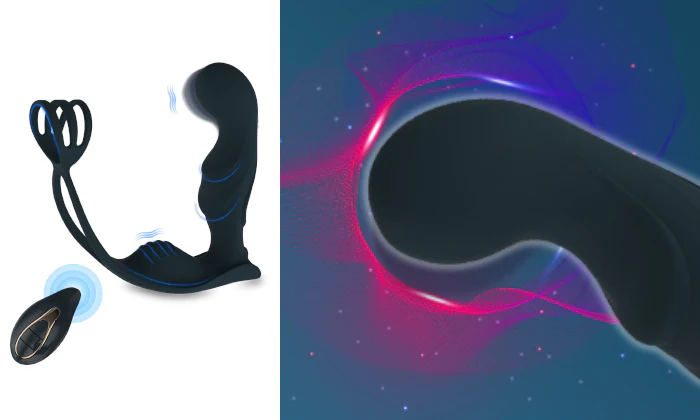 Prostate Massager with Penis Ring - Image 6