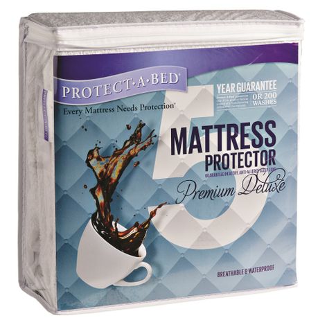Protect-A-Bed - Premium Deluxe Mattress Protector - White - Image 2