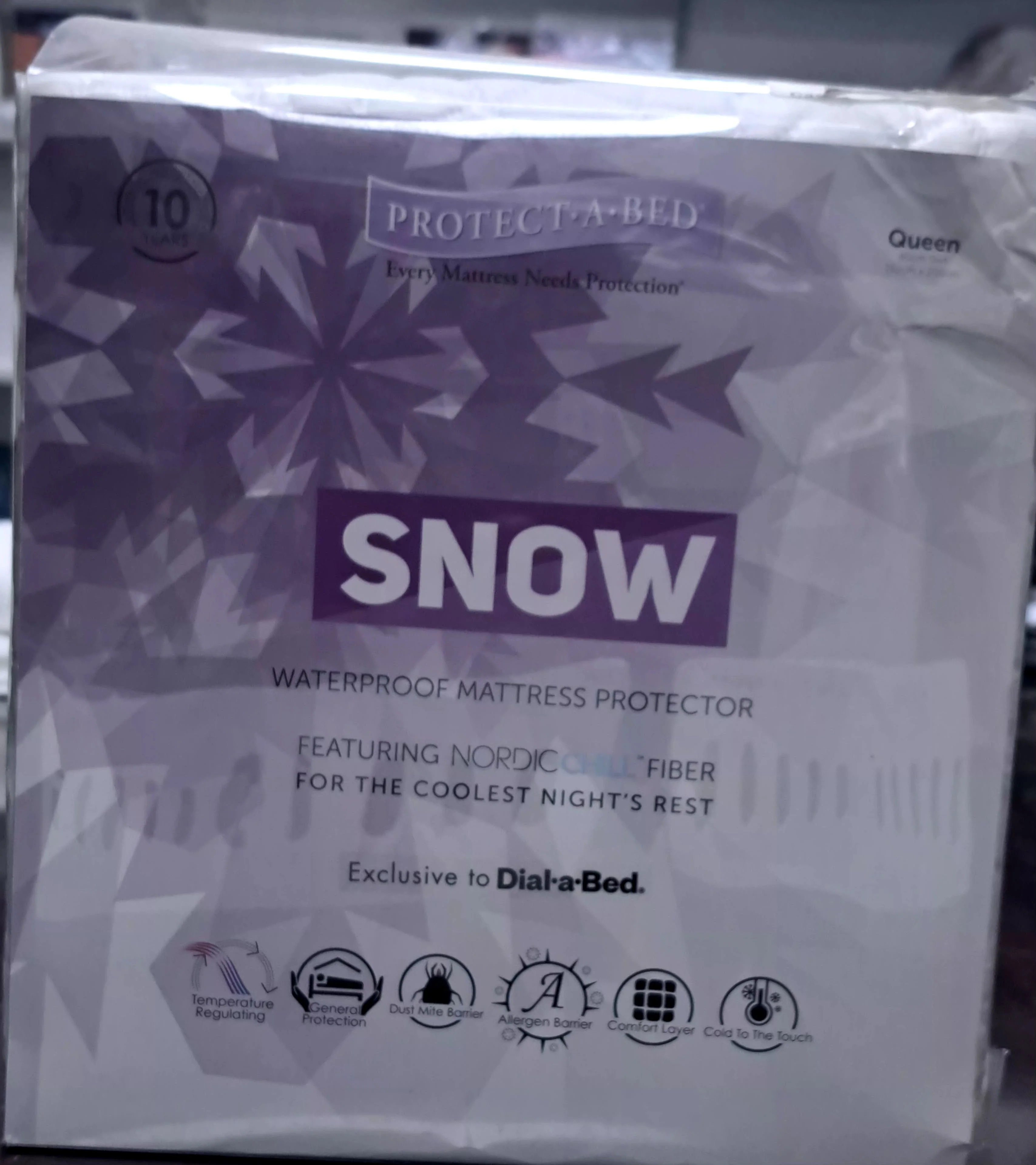 Protect-A-Bed - Thermasleep Snow Mattress Protector - White - Image 2