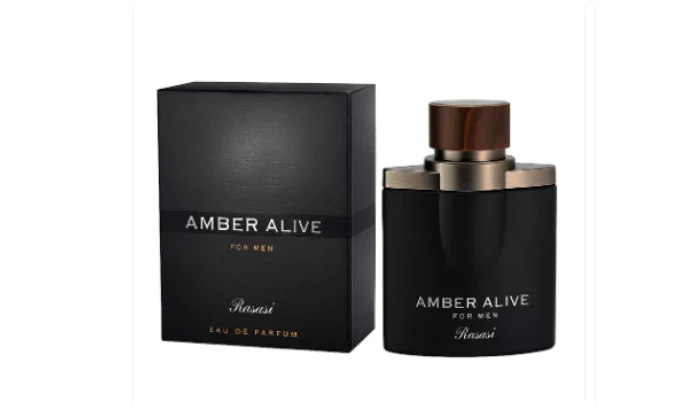 Rasasi Amber Alive Men 100ml- Inspired by Classic- Drakkar Noir