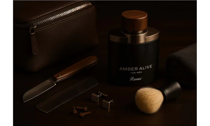 Rasasi Amber Alive Men 100ml- Inspired by Classic- Drakkar Noir - Image 2