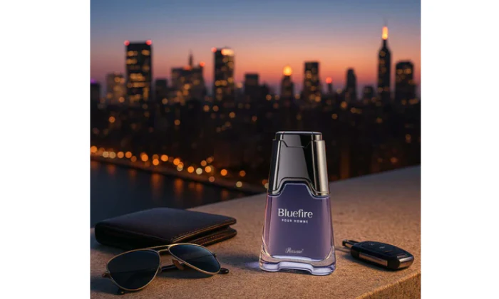 Rasasi Blue Fire Pour Homme 100ML- Inspired by Invictus Paco Rabanne - Image 2