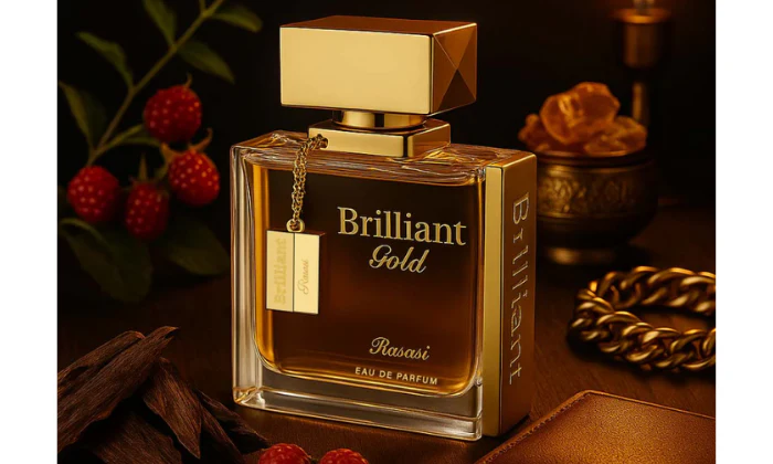 Rasasi Brilliant Gold 100 ml Unisex - Inspired by Louis Vuitton Ombre Nomade