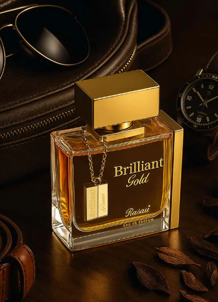 Rasasi Brilliant Gold 100 ml Unisex - Inspired by Louis Vuitton Ombre Nomade - Image 4