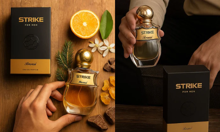 Rasasi Strike 100 ML For Him - Inspired by Baccarat Rouge 540
