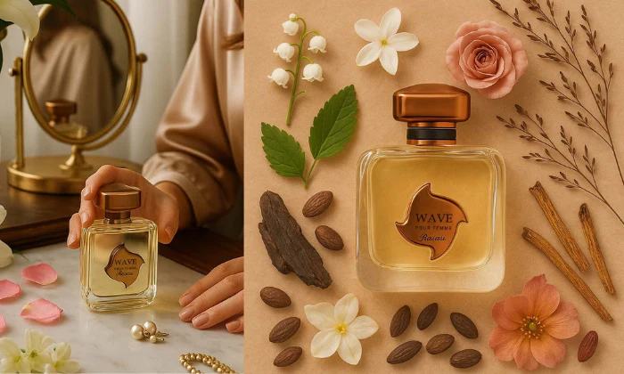 Rasasi Wave Pour Femme 100 ml - Inspired By Burbery Body & Lacoste Pour Femme