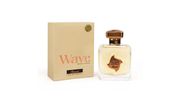 Rasasi Wave Pour Femme 100 ml - Inspired By Burbery Body & Lacoste Pour Femme - Image 2