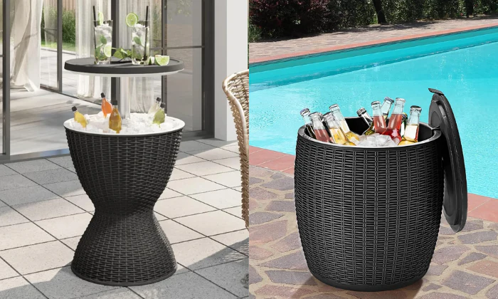 Rattan Ice Coolers - Fine Living