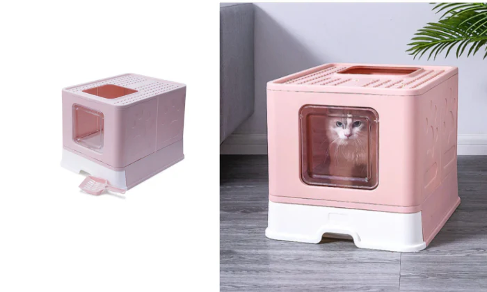 Rex - Binx Square Litter Box-PINK - Image 2