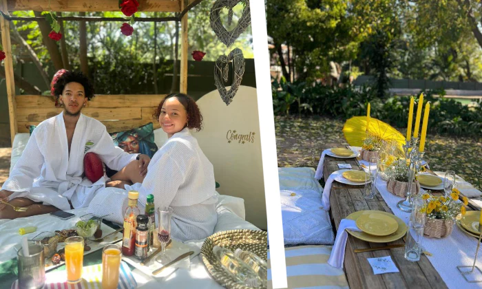 Romantic Spa Experience, Picnic and Wine at Dembalicious