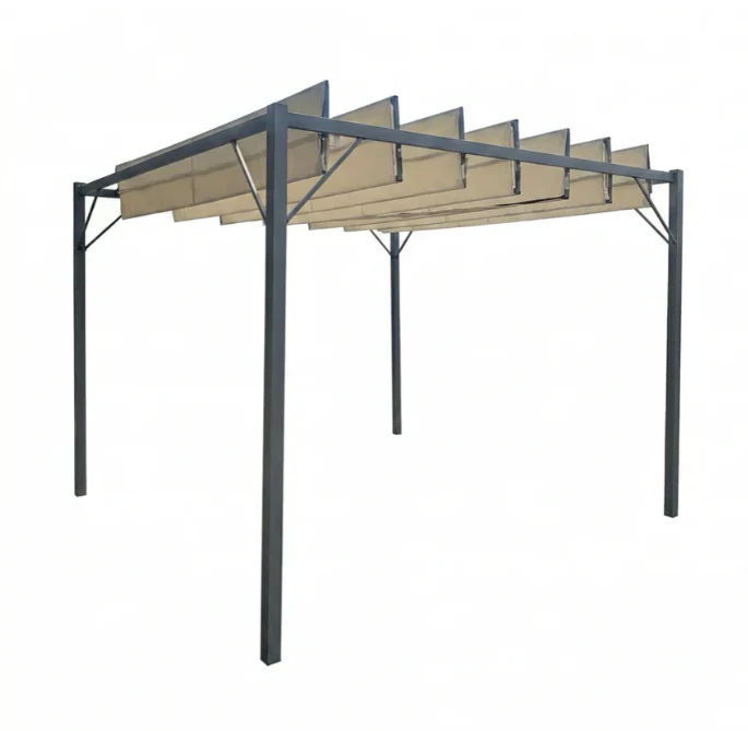 RoyalPatio Bioclimatic Pergola - Beige - Finery - Image 4