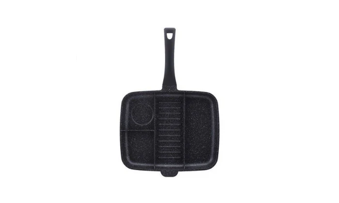 Royalty Line 38cm 5-in-1 Marble Coating Multi Fry & Grill Pan