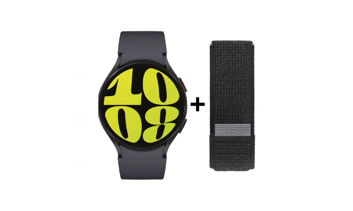 Samsung Galaxy Watch 6 44mm Graphite+Fabric Band Wide