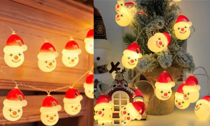 Santa's Magical Glow LED Light - Warm White