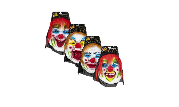 Scary Clown Mask – Assorted