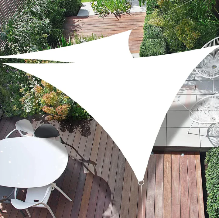 Seychelles Sun Shade Sail - Grey/White - Image 10