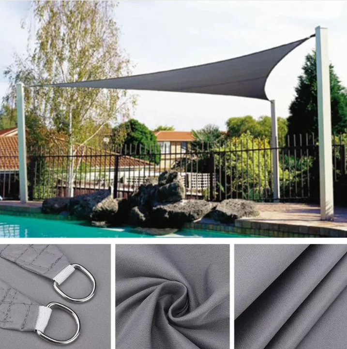 Seychelles Sun Shade Sail - Grey/White - Image 5