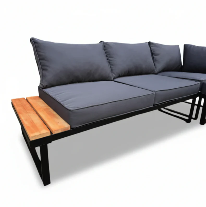 Shayd - 4pc Maldives Indoor/Outdoor Corner Sofa Set - Image 5