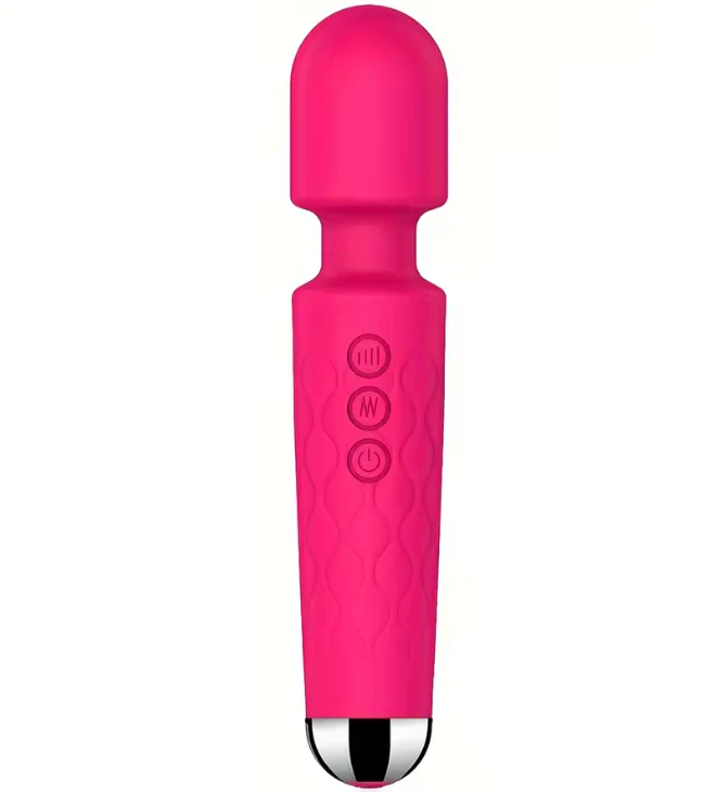 20 Frequency Silicone Wand Vibrator - Image 7