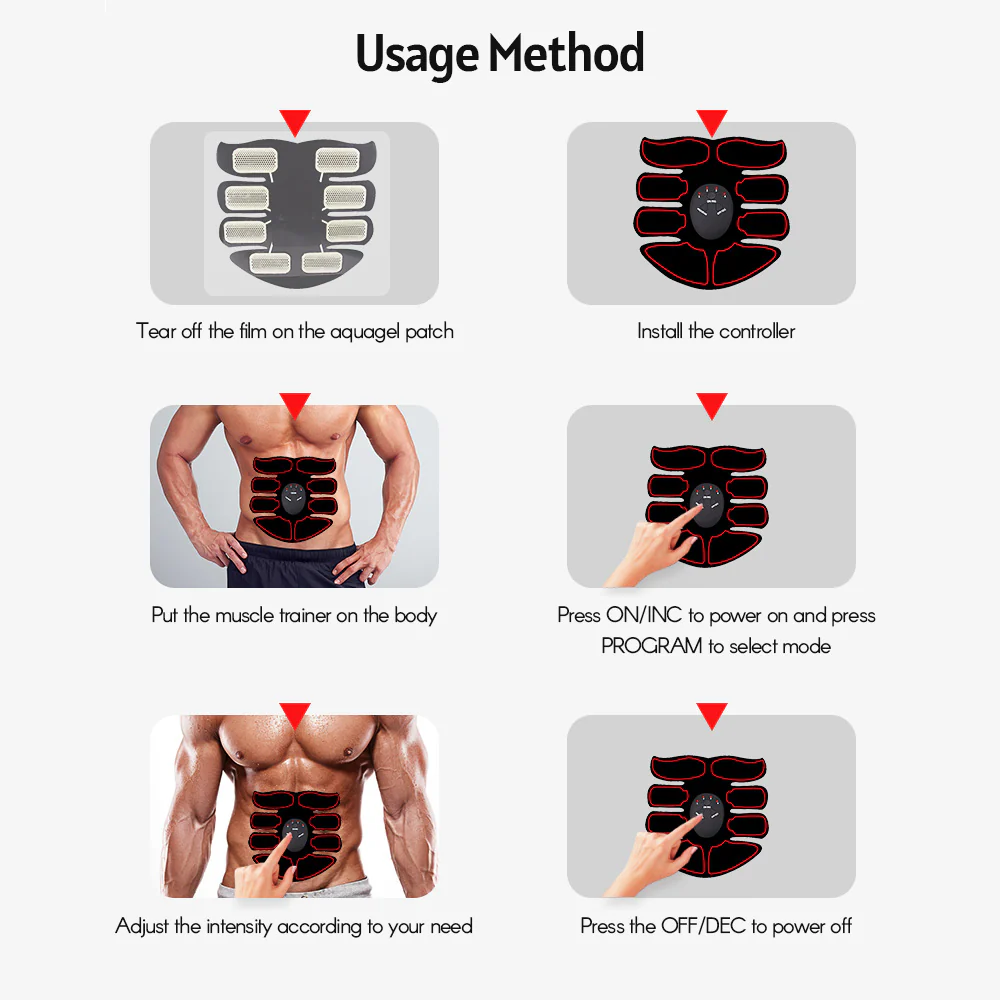 Smart Abs Stimulator Abdominal Muscle Toner - Image 8
