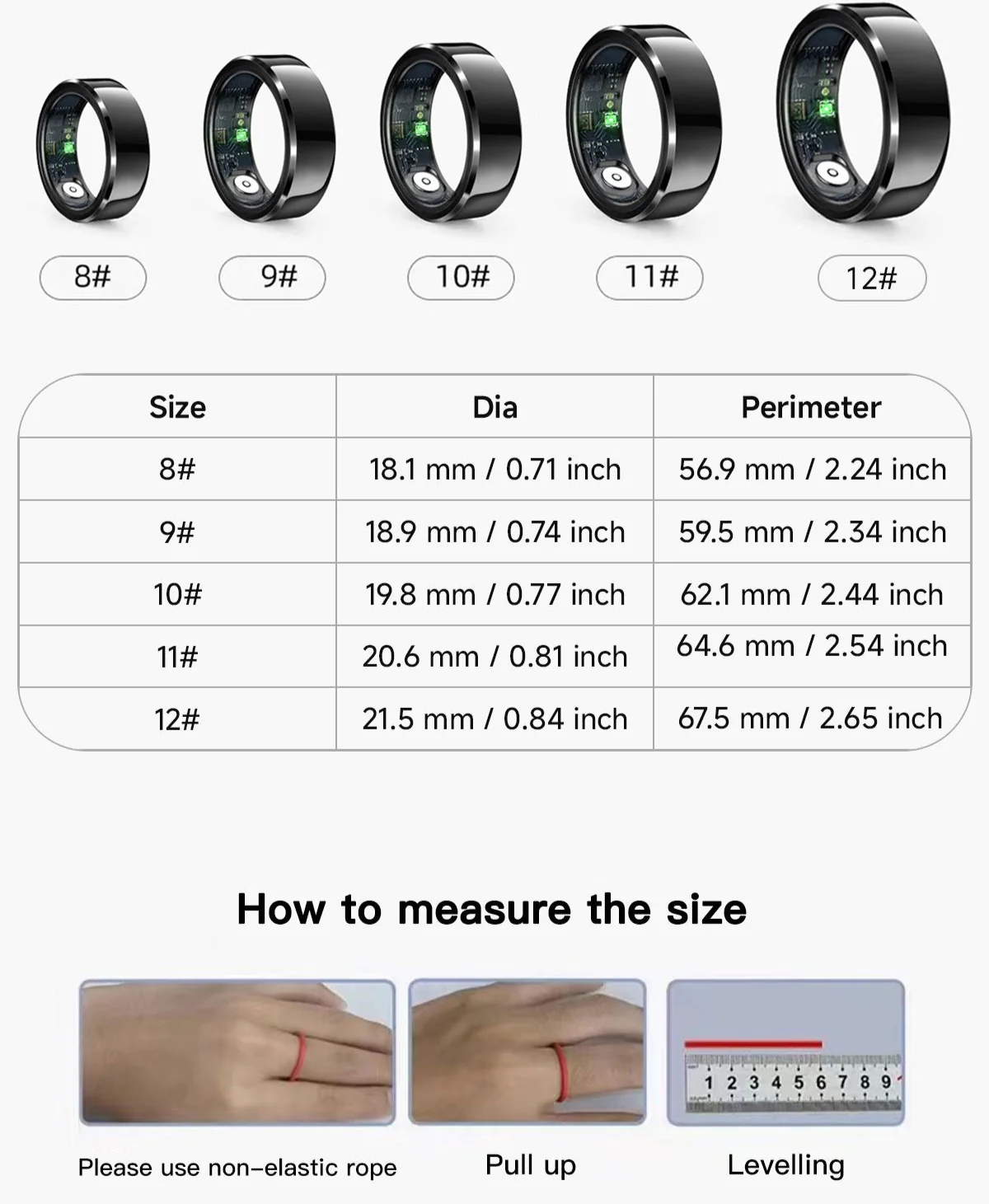 Smart Ring Health & Fitness Tracker - Image 4