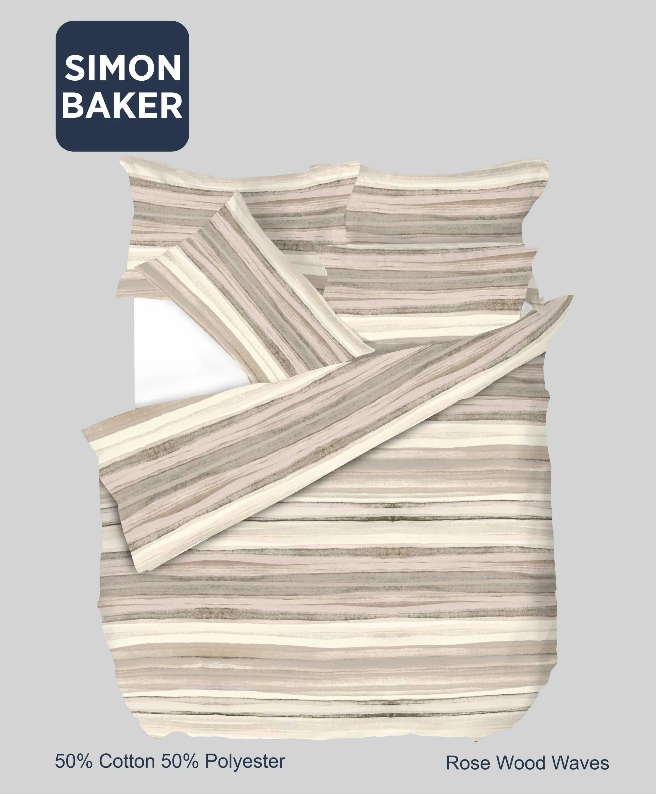 Simon Baker Classic Printed Duvet Cover Sets & Pillowcases - Image 6