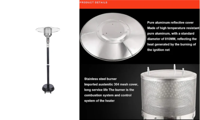 SnuggleFlame Patio Heater - Fine Living - Image 3