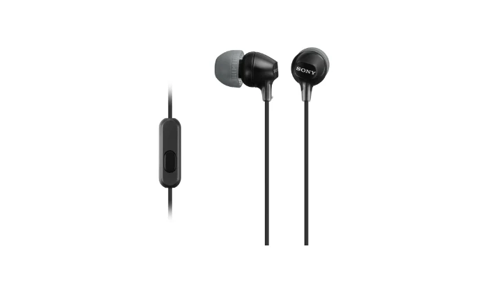 Sony MDR-EX15AP Wired Earphones - Black