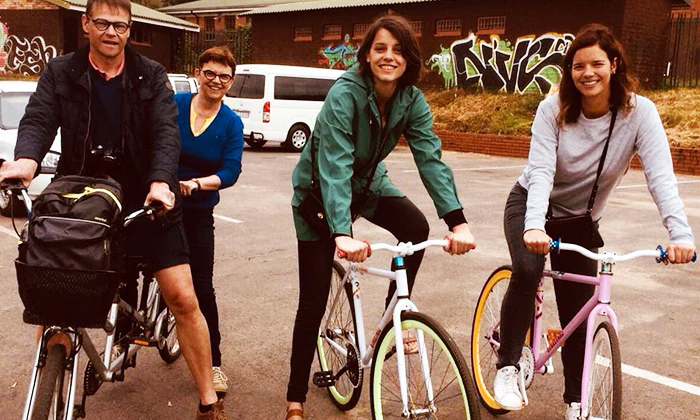 Soweto Bicycle Tour including Meal and Beer Tasting with Book Ibhoni