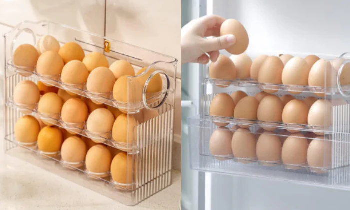 Space Saver 3 Tier Egg Tray - Fine Living