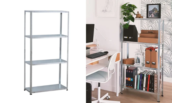 StackPro Galvanized 4 Layer Shelf - 152 X 75 X 30CM
